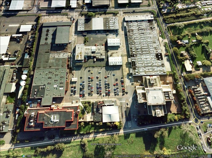 The Christopher Martin Road site – 2006