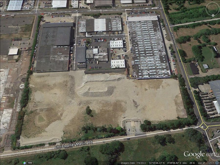The Christopher Martin Road site – 2013