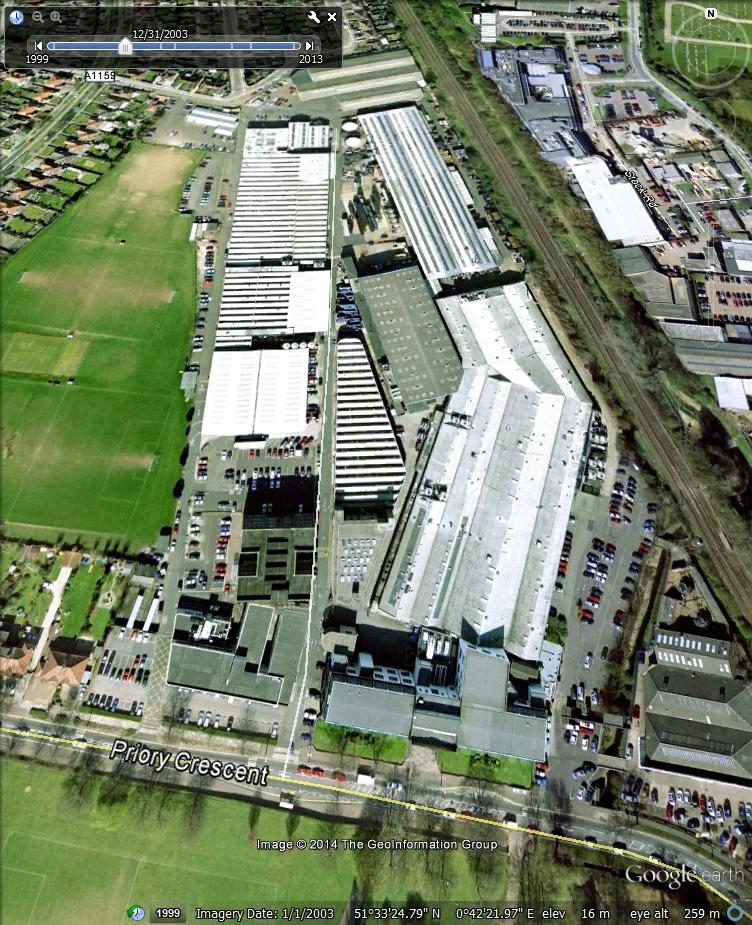 The Priory Crescent site – 2003