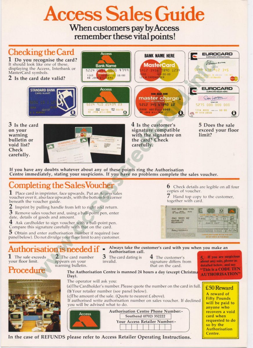 Access Sales Guide #4 (supplied by Stew Mills)